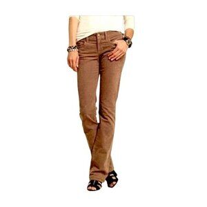 J.Crew City Fit Corduroy Pants Cotton Strait Cut Golden Brown Size 26R